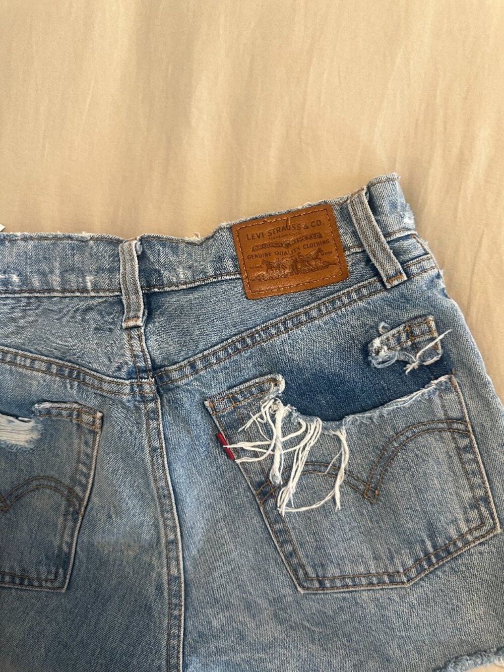 Vintage Levi's Cut Off Shorts - Picture 5 of 6